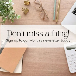 Monthly Newsletter Sign Up