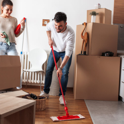 Move-in or move-out cleaning