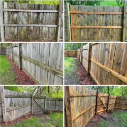 Wood Fence and Deck Washing