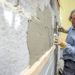 Wall finish repair