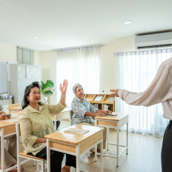 Community Classrooms and Caregiver Support Education
