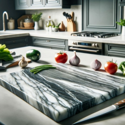 Custom stone cutting board