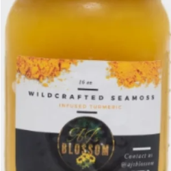 Seamoss Gel Infused With Turmeric