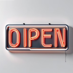 LED Neon Open Sign