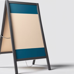 Illuminated A-Frame Sign