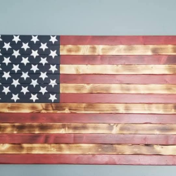 Wood Flags