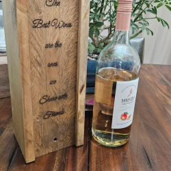 Custom Wine Bottle Holder