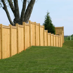 All wood fences