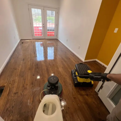 Commercial Hardwood Floor Cleaning & Polishing