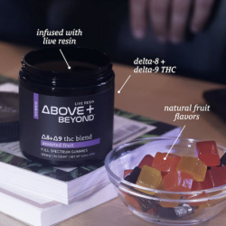 Δ8 + Δ9 Blend Pectin Full Spectrum Gummies