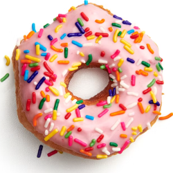 Iced and Sugar Donuts