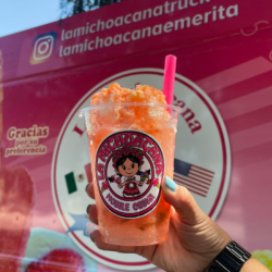 Guava Raspado with Lechera