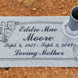 Single Person Flat Grave Markers