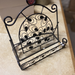 Wire Recipe Book Stand