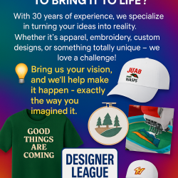 We Bring YOUR Ideas To Life!