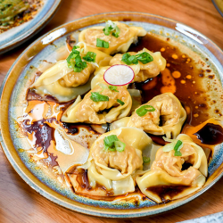 Spicy Chicken Wontons