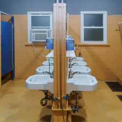 Private Showers and Laundry Facilities