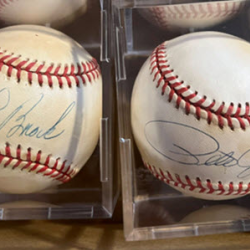 Autographed Baseball Item