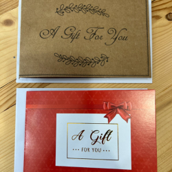 Gift Certificate