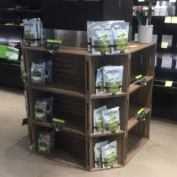 Floral Wooden Display Crates