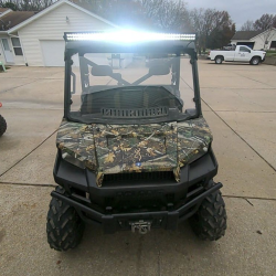 Front Light Bar and Rear Facing Lights Installation