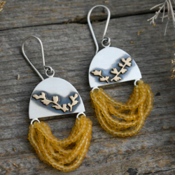 Half Moon Sagebrush Earrings
