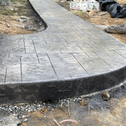 Custom Concrete Sidewalks & Walkways