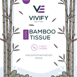 VIVIFY Bamboo Toilet Paper