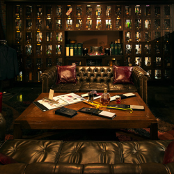 Staffed Shoeshine Station