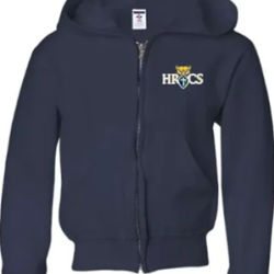 Zip Hoodie-Navy