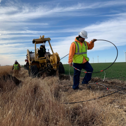 Fiber Internet Construction