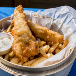 Crispy Fish and Chips