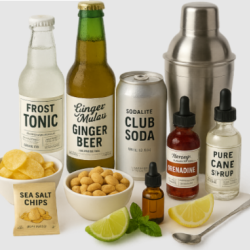 Mixers Snacks and More