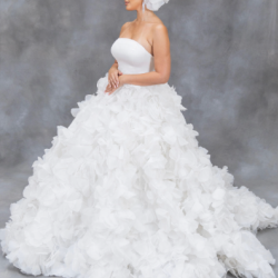 The Fiora Petal Couture Gown