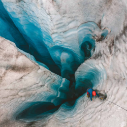 Knik Glacier Ice Climbing