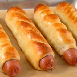 Pretzel Cheese Dog