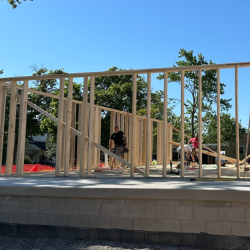 Builds Home