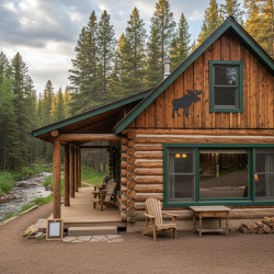Stumbling Moose Lodge in Pitkin