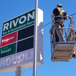 Sign Installations and Hook Ups