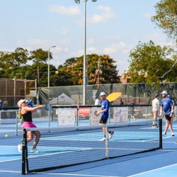 Purple Pickleball