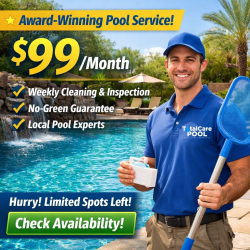 Residential Weekly Pool Cleaning and Maintenance in Green Valley,