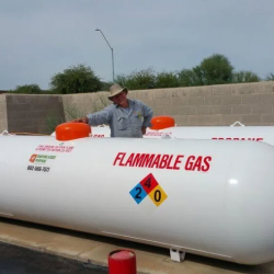 Propane Tank Installation