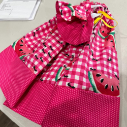 Custom Goose Birthday Dresses and Bows