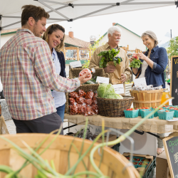 Monthly Produce Market Sale