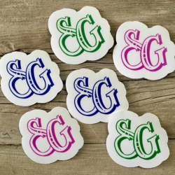 Custom Die Cut Logo Stickers