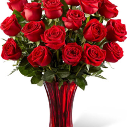 24 Long Stem Red Roses