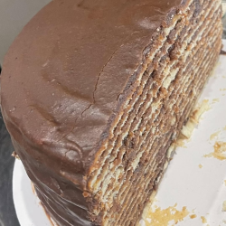 14 Layer Chocolate Cake