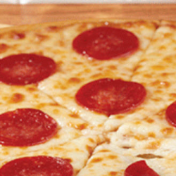 Ultra Thin Pepperoni Pizza