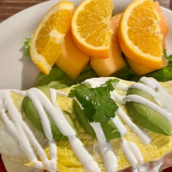 Chilaquil Omelette