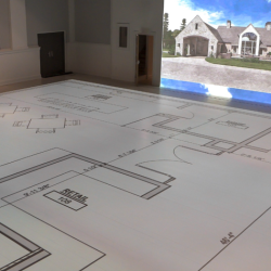 Life-Sized Floor Plan Visualization